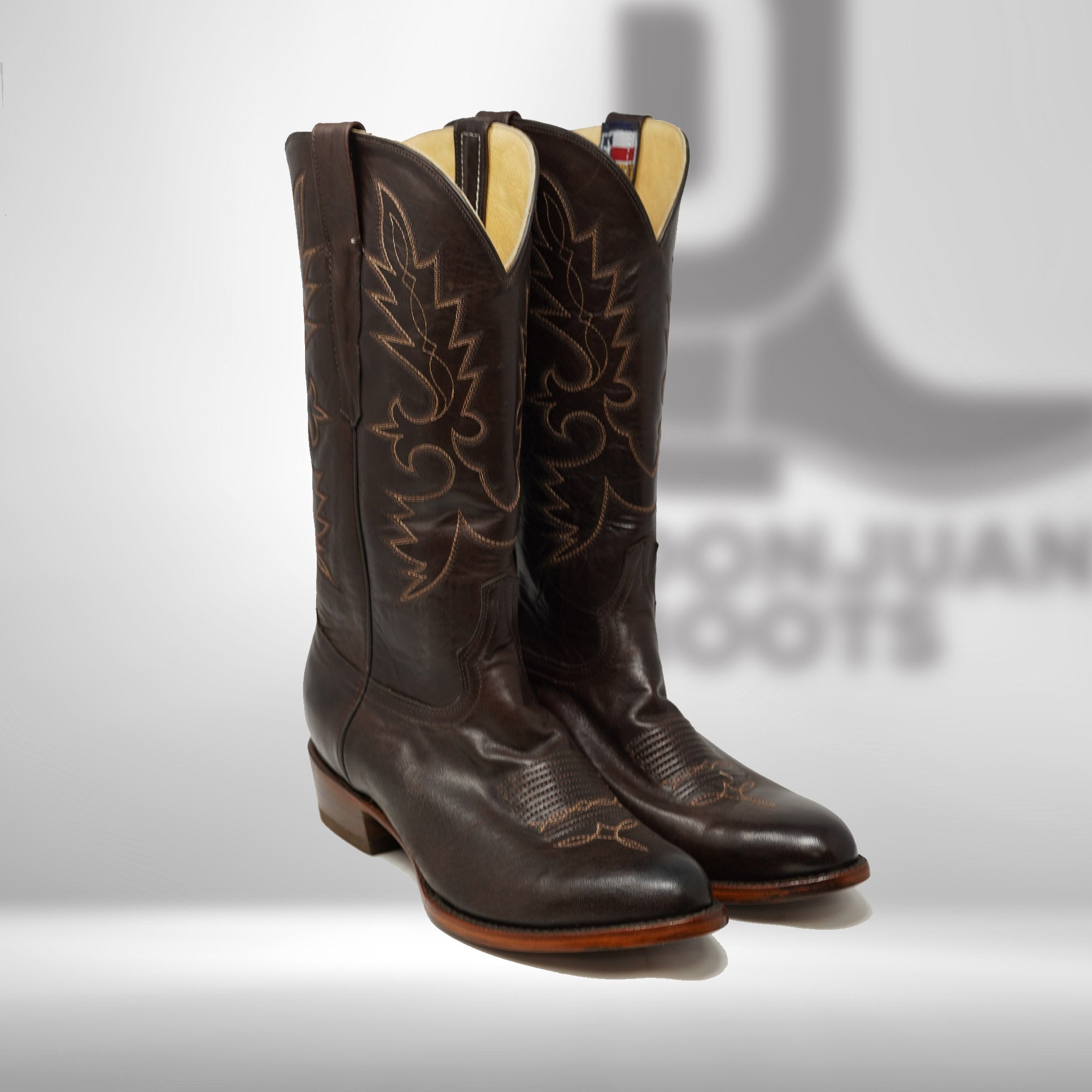DJ1022 | Don Juan Boots Men's Ranch Hand Chocolate R Toe
