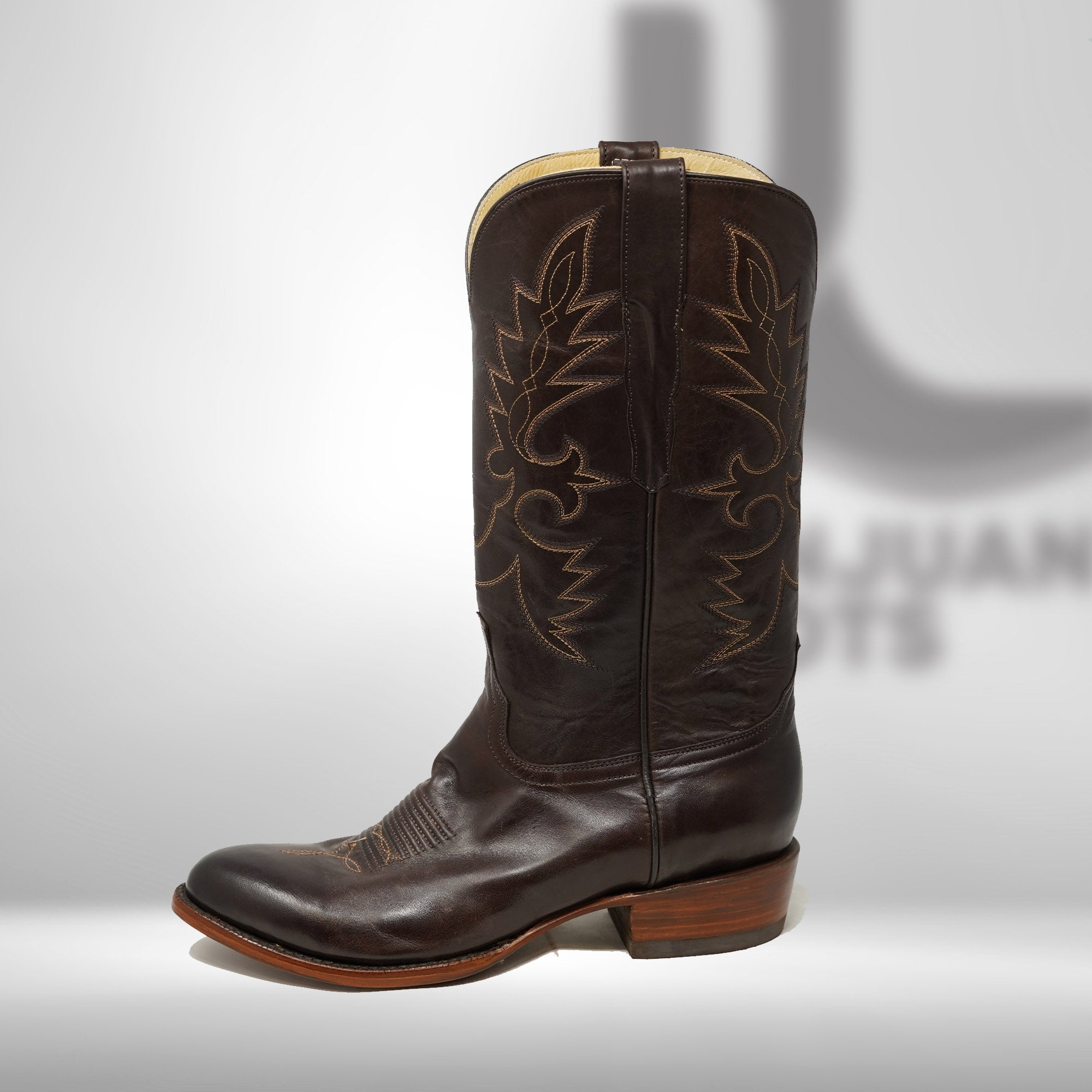 DJ1022 | Don Juan Boots Men's Ranch Hand Chocolate R Toe