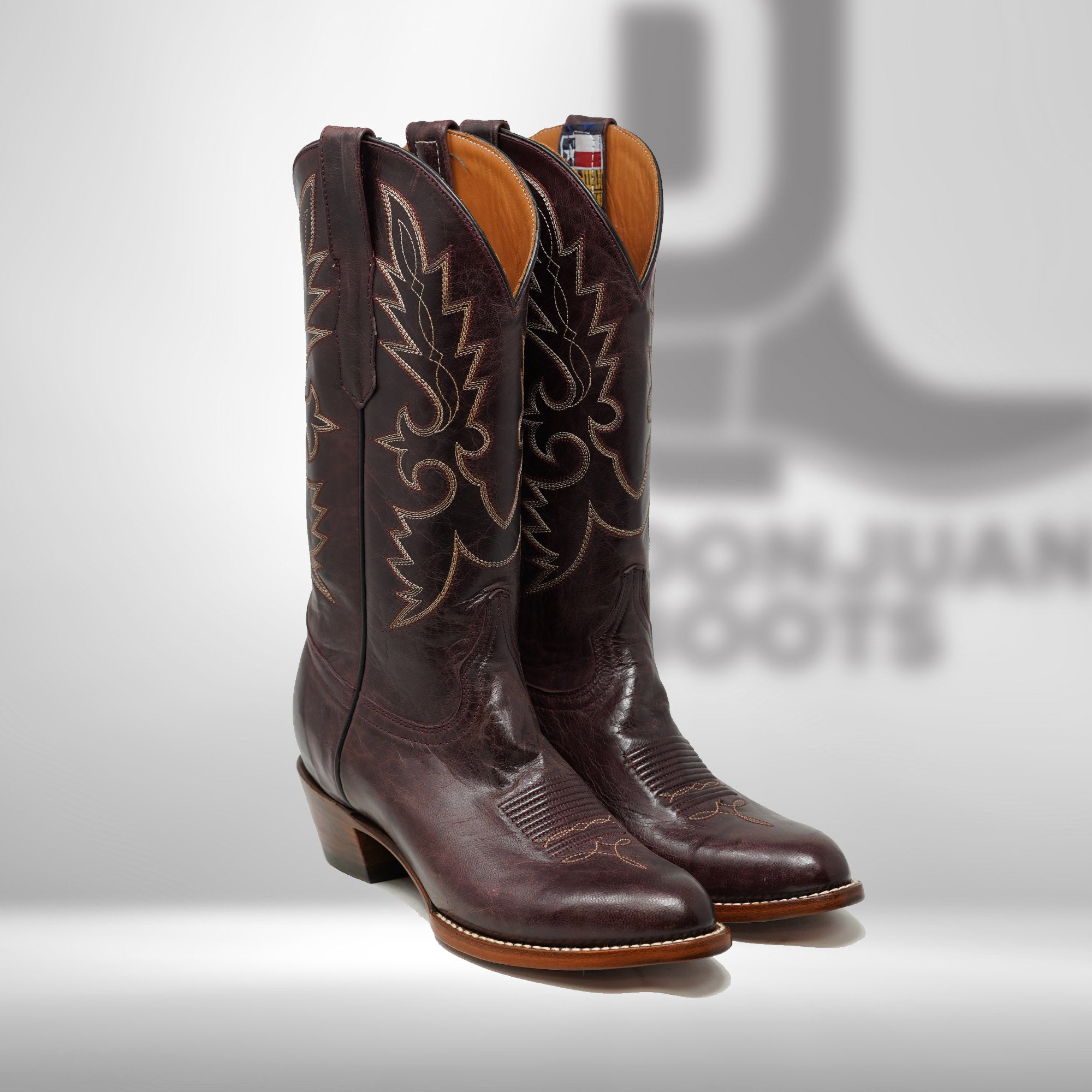 DJ1032 | Don Juan Boots Women's Mad Dog Burgundy Bc Rw