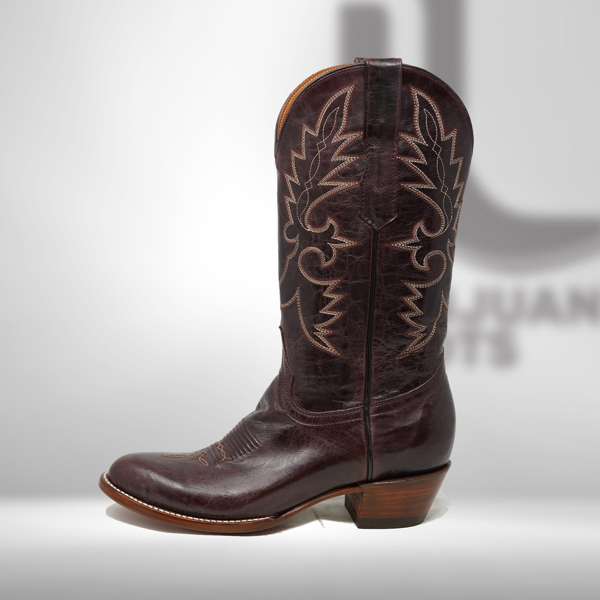 DJ1032 | Don Juan Boots Women's Mad Dog Burgundy Bc Rw