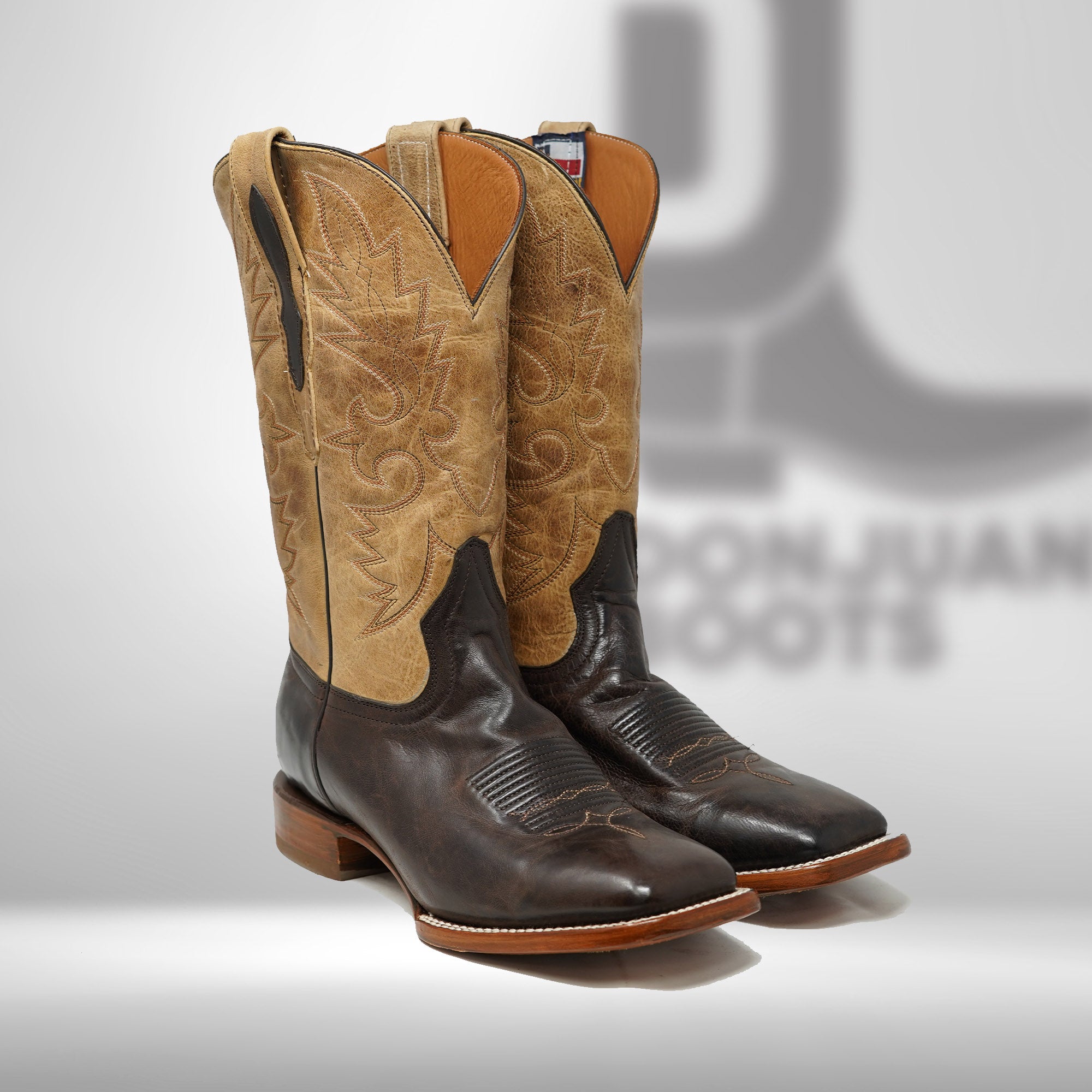 DJ1036 | Don Juan Boots Men's Mad Dog Chocolate H Toe P
