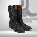 DJ1042 | Don Juan Boots Men's Mad Dog Chocolate Rhombus