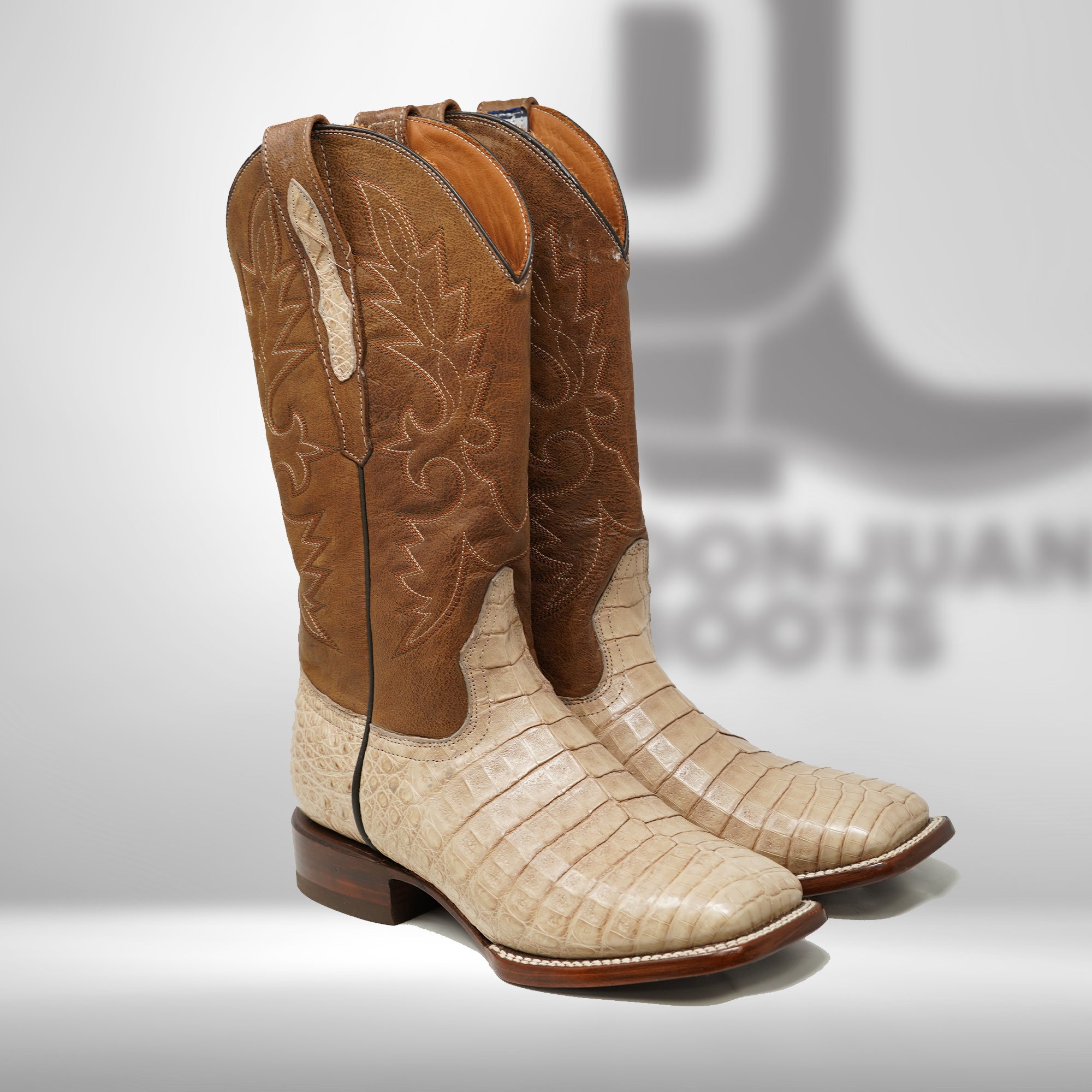 DJ2039 | Don Juan Boots Men's Caiman Belly Oryx H Toe P