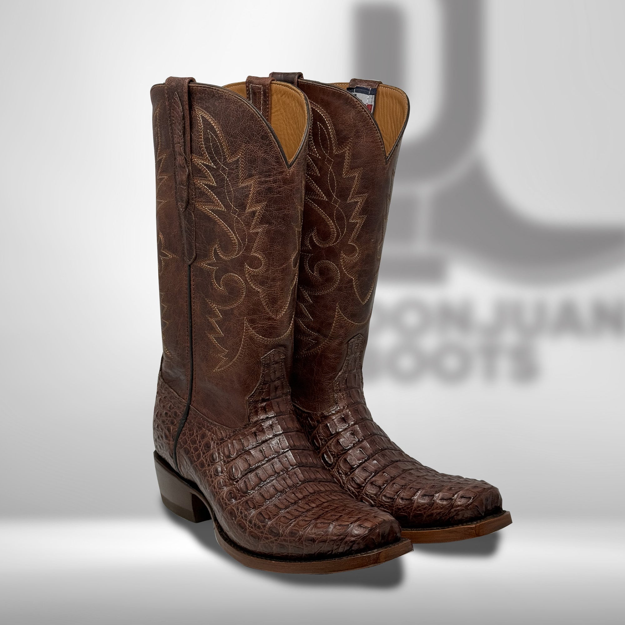Don Juan Boots Men's Caiman Back Cigar Dmd