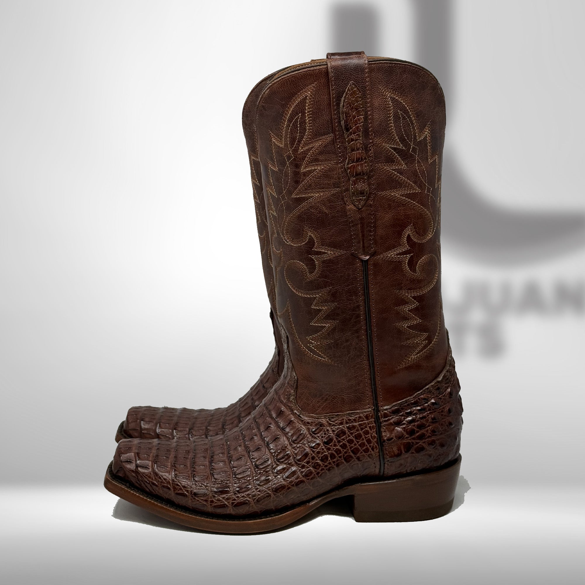 Don Juan Boots Men's Caiman Back Cigar Dmd