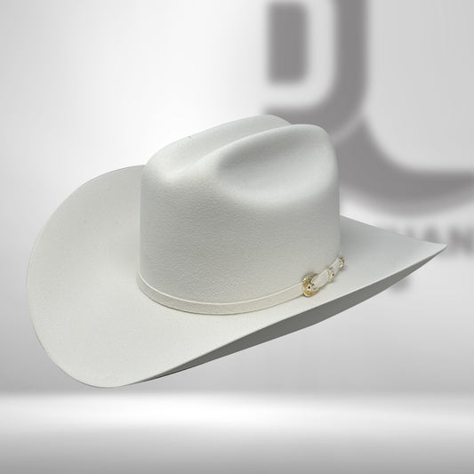 Larry Mahan White HAT FELTS Mf0665 | 6 X Real
