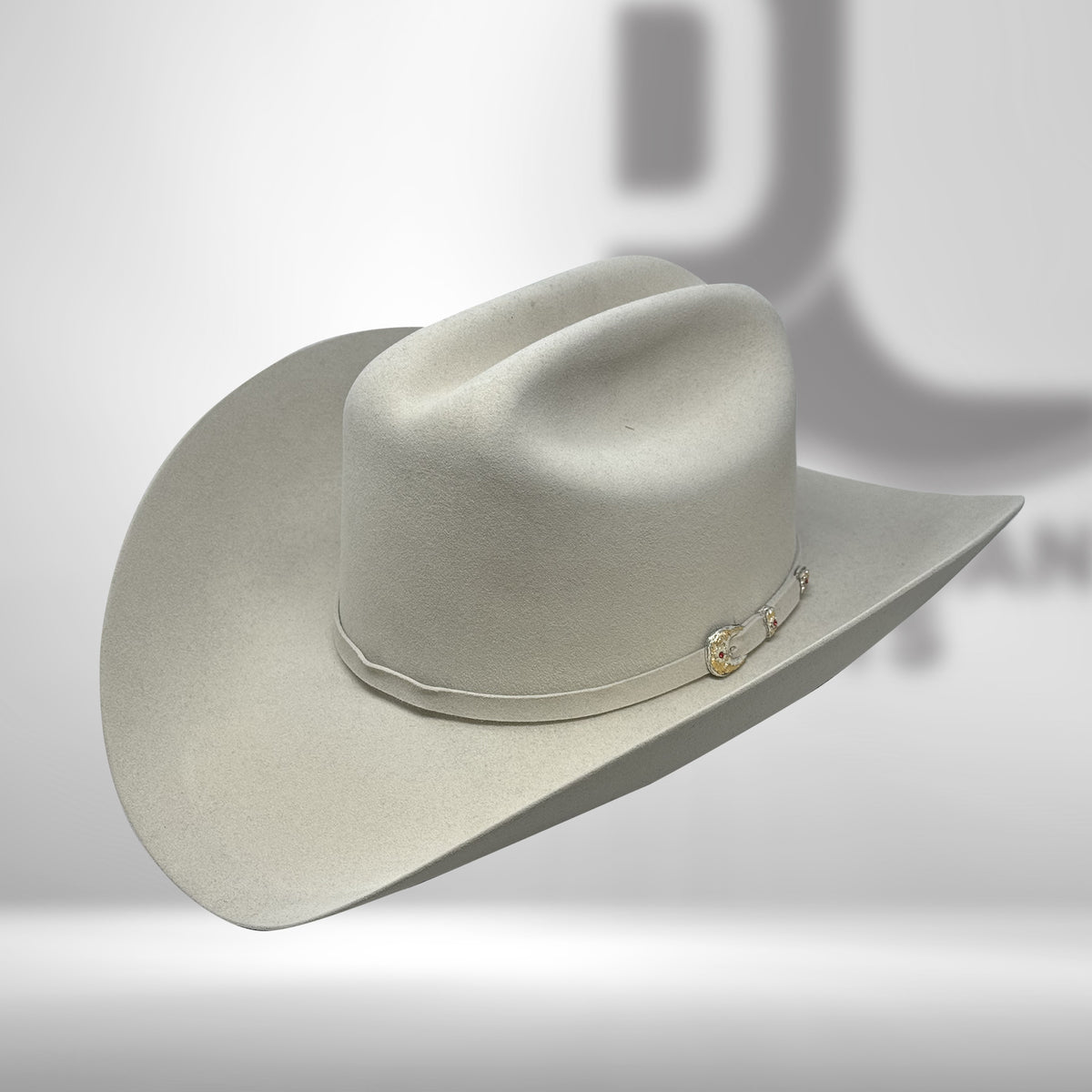 6x Larry Mahan Real Fur Felt Cowboy Hat Belly Mf0665w | Real 6x 
