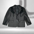 Csk2991 | Children Kids Western Suit Black Boise